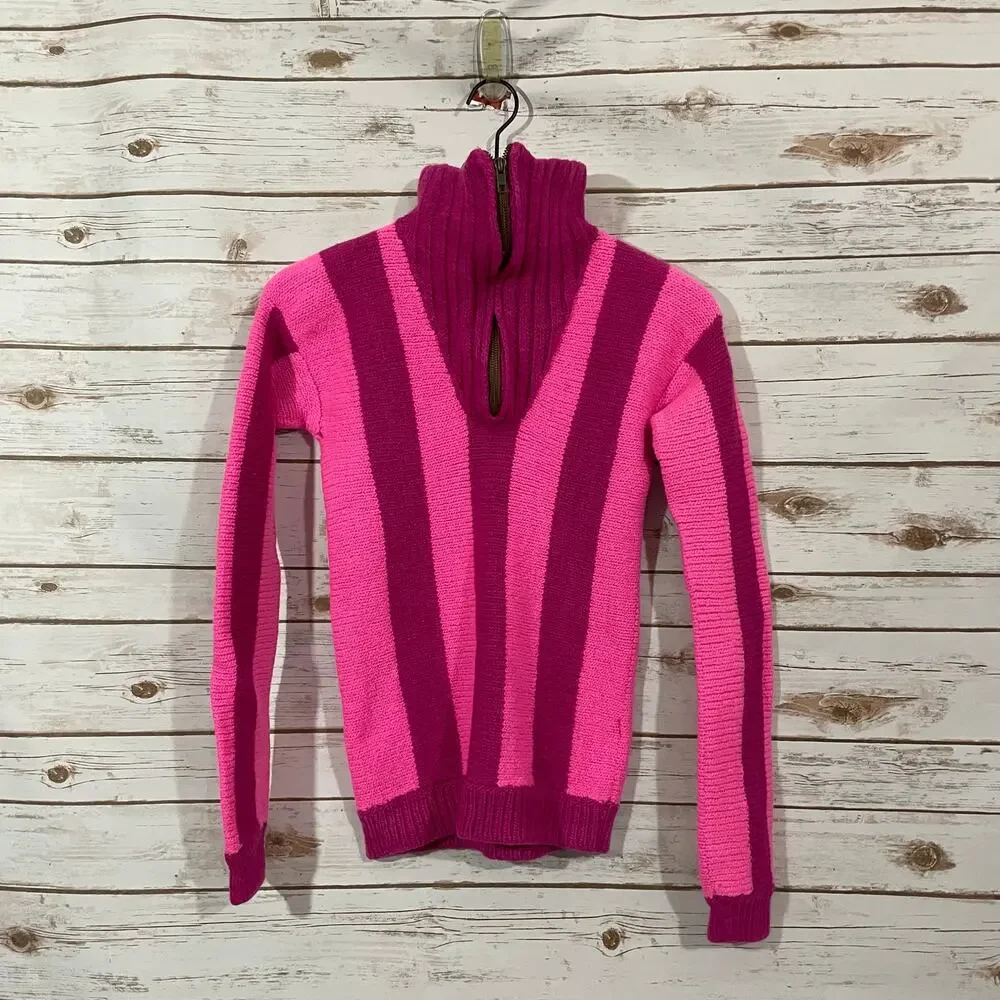 Tach Clothing Linnette Knit Sweater - Fuchsia/Pink - Small